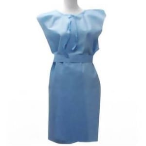 HPK Industries Patient Exam Gown 2X-Large Blue Disposable